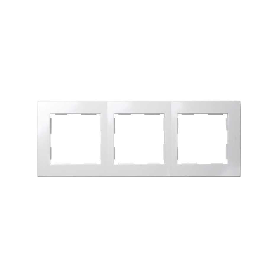 Simon 28630-30 placa de pared y cubierta de interruptor Blanco