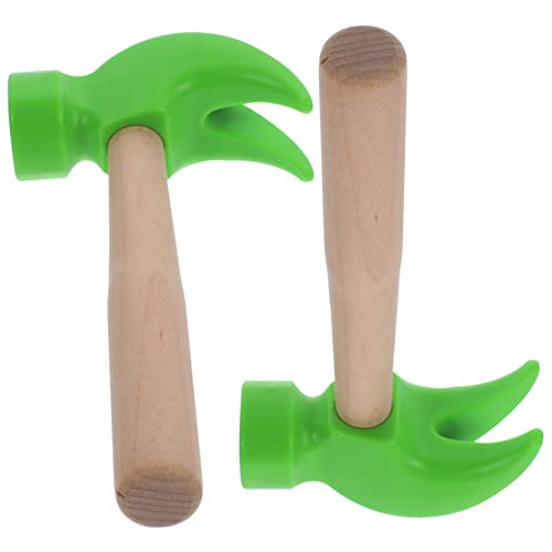 STAHAD Brinquedo De Fingir Brinquedo De Martelar Presentes Para Crianças 2 Pçs Martelo De Brinquedo