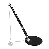 Durabilité : fabriqué en acier, pour une utilisation prolongée et une grande fiabilité ; stylo de comptoir de bureau ; stylo pour panneaux d'accueil