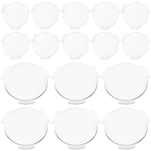Vr Lenses 0.98 in Light Blocking Winged Biconvex Replacement Lens for DIY 3D Headset Vr Accessories Compatible with Smartphones Consoles and Computers 20 Pack