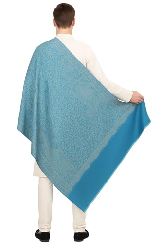 Image of Men's Kashmiri Wool Jamawar Shawl