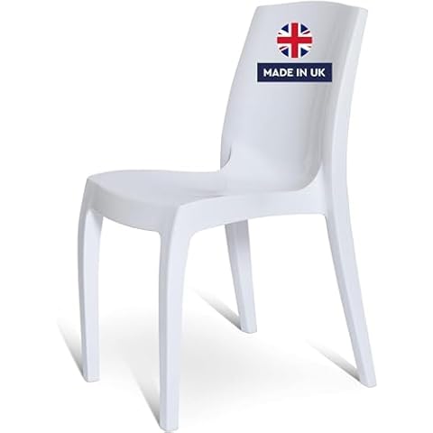Stylish Stackable Plastic Chairs by 4 FRONT FURNITURE Cover