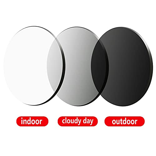 Men's Square Half frame Frame Photochromic Reading Glasses Fashion Transition Outdoor sun protection Sunglasses UV4003