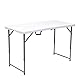 WERKA PRO Rechteckiger Klapptisch verstellbaren Beinen 120x60x74cm