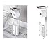 Produktbild iDesign 79260EU York Lyra Freistehender Toilettenpapier-Halter mit Regal fürs Bad - Chrom, Steel, Chrome, 16,7 x 19,1 x 61,2 cm