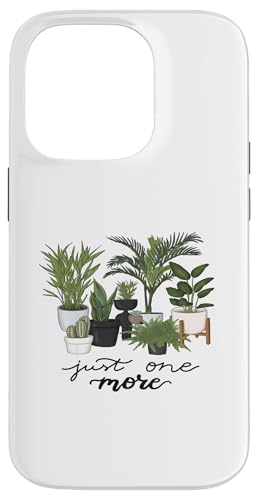 Just One More Plant - Lady Mom �����̉� �t���[���� �X�}�z�P�[�X iPhone 14 Pro �p
