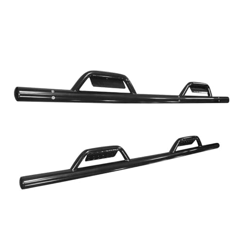 Estribos laterales acero inoxidable negro para Toyota Tundra miniatura 2