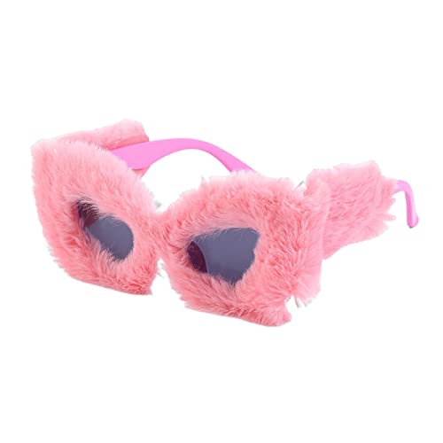 Lunettes de soleil peluche rétro DuskHaven, le cadeau chic idéal pour femme