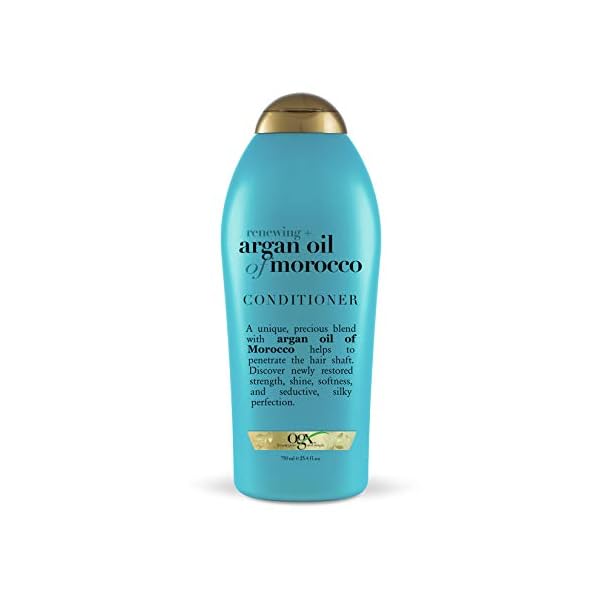 OGX-Renewing-Argan-Oil-of-Morocco-Conditioner-254-Ounce-Salon-Size OGX Renewing + Argan Oil of Morocco Conditioner, 25.4 Ounce Salon Size, Blue