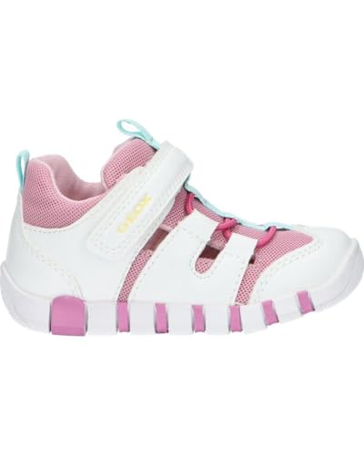Geox Baby Girl B IUPIDOO Girl First Steps White/Rose 25_EU