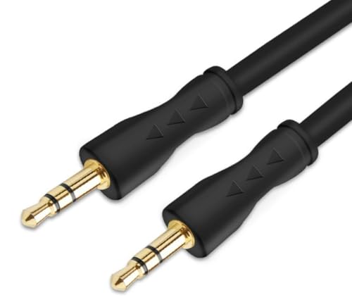 Cable auxiliar 3.5mm 6 pies macho a macho miniatura 1