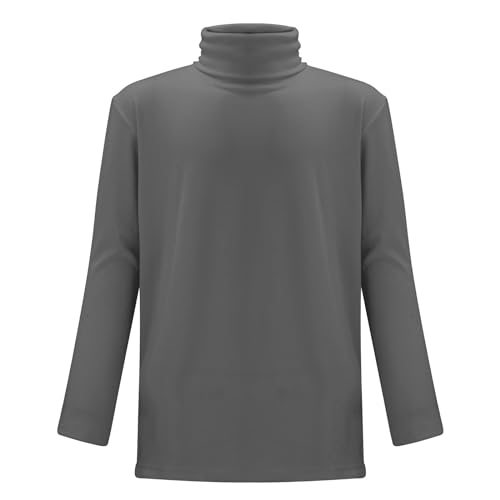 Chemise col montant homme col roulé manches longues ajusté