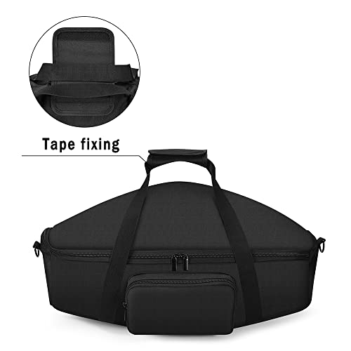 Yaowanguan Case Boombox 3/Boombox 3 WiFi Protective Bag for JBL Boombox 3 Portable Wireless Bluetooth Speaker,Boombox 2 Charger Cable Carry Travel Storage Case Cover Shoulder Bag(Black) - Image 3