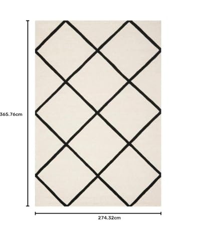 Image of Soft Pure Woolen Modern Collection Tufted Carpet for Living Room,Bedroom'Kitchen and Hall (9 X 12) Feet