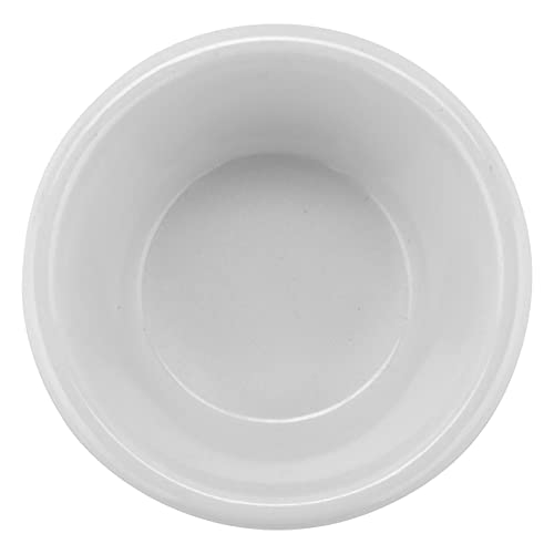 Ramequin cannelé évite la casse coupelle blanche mélamine durable - 2