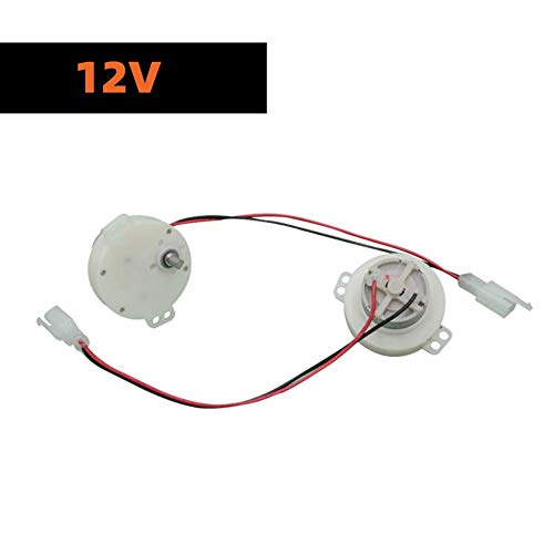 paletur88 Incubator Motor Hatcher Use Equipment Geared Synchronous Fitting Farm Chicken Automatic Intelligent Accessories Turning Metal Components Slow Device(12V)