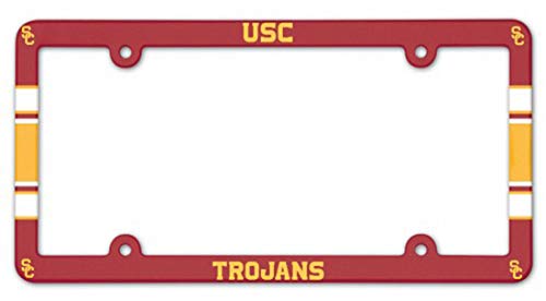 WinCraft USC Trojans - Marco para matrícula de plástico
