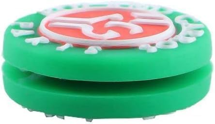 YuanHolumid Green Tennis Vibration Dampeners for Players Tennis Racket Damper for Racquetball Silicone Strings Dampers Anti-Vibration Shock Absorber Racquet Accessories
