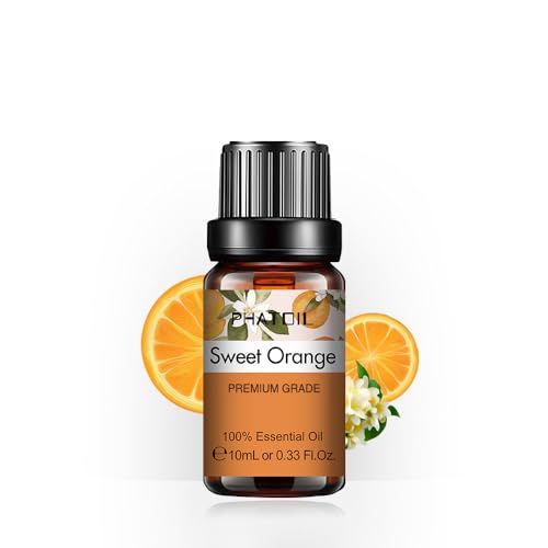 PHATOIL エッセンシャルオイル オレンジ 10ml 天然100% 精油 アロマオイル アロマ 加湿器・ディフューザー・アロマストーン用 芳香用の商品画像（Amazon）