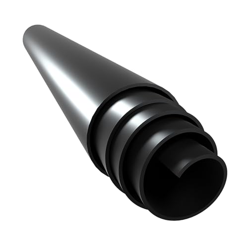 Electrical Insulating Rubber Matting Black, Commercial High Voltage Switchboard Mat for Distribution Room/ Industry, Heavy Non Conductive Floor Sheet Mats/ Pad(16'x3 1/5'x1/5''(4.9mx1mx5mm))