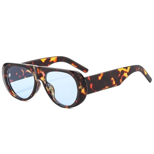 Retro Women Sunglasses Fashion Candy Color Uv400 Men Trending Wide Legs