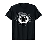FunWearVm All Seeing Eye Halloween Eyeball Costume T-Shirt