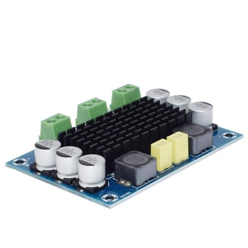 Image of XH-M542 100W Mono Audio Amplifier Board | TPA3116D2 Digital Class D AMP Module | DC 12V-24V Power | High Power Subwoofer AMP for DIY Speaker, Car Audio, Home Theater, Robotics