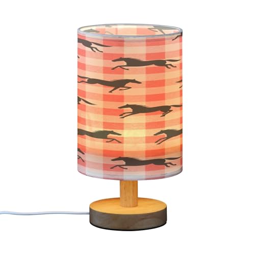 Lámpara de mesa roja con USB para habitación infantil miniatura 2