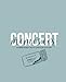 Concert Memories, A Journal for Concert Lovers (Teal)