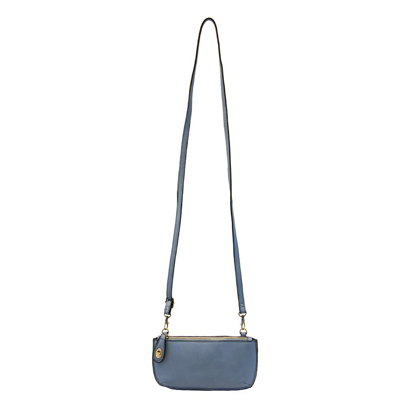 Image of Joy Susan Women's Fashion Purse Mini Crossbody Wristlet Clutch Handbag - Periwinkle