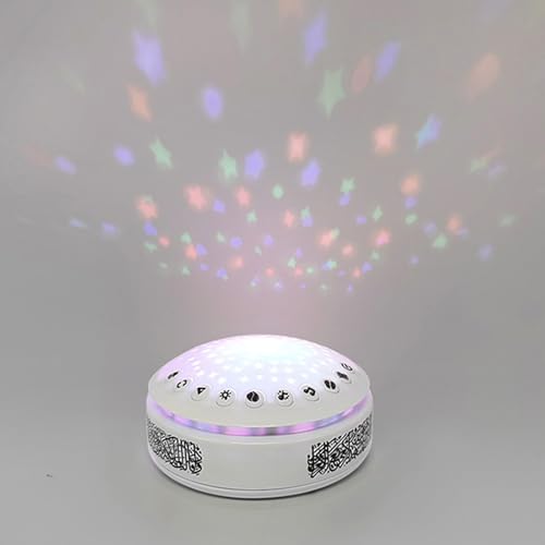 Proyector de luz nocturna para niños con sonidos relajantes miniatura 6