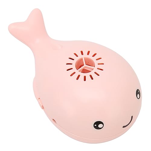 AKLOSIPY WH Ing B Toy - Juguete B de Soplado Eléctrico de Dibujos Animados, Recargable por USB, S & para Bebés, Juegos de Soplado F Ncing, e Color. (Pink)