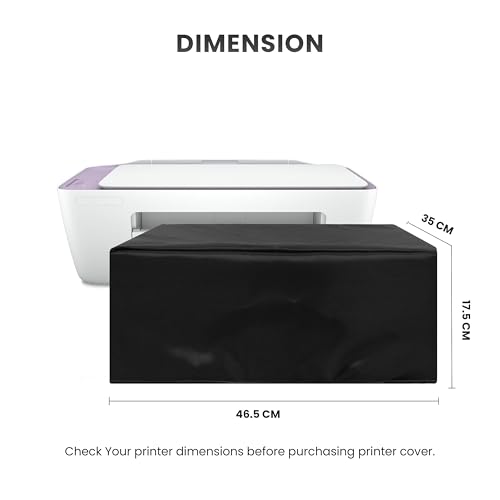 Image of Alifiya Dust Proof Washable Printer Cover for HP Deskjet 2331 / 2131 / 2135 / 2545 All-In-One Inkjet Colour Printer - Black