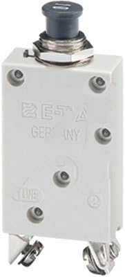 412-K14-LN2-5A, Circuit Breaker; Thermal; Push; 1P; 5A; 115VAC/28VDC; Panel MNT; Screw Terminals