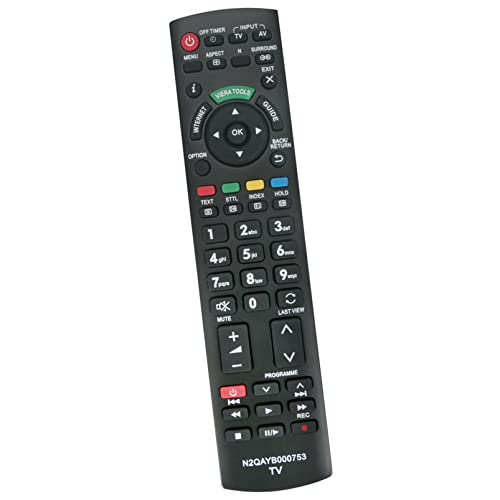 ALLIMITY N2QAYB000673 N2QAYB000753 Remote Control Replace fit for Panasonic Viera Internet TV TX-L32D25E TX-L32D28EP TX-L32E30E TX-L37EW30S TX-P42G30J TX-P42G30Y TX-P46GW30J TX-P50G30B TX-L32E5Y - Image 4