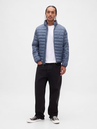 Image of GAP Men's Logo Lightweight Puffer Jacket