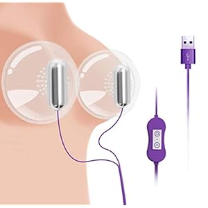 Blh-Jms Elektrische Borstvergrotingsvibrator, Draagbare Vacuümpomp Borststimulator En 20 Frequenties Tepelzuiger…