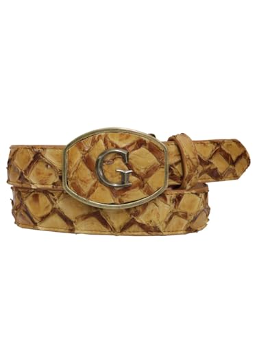 El General Exotic Monster Fish Leather Belt - Orix