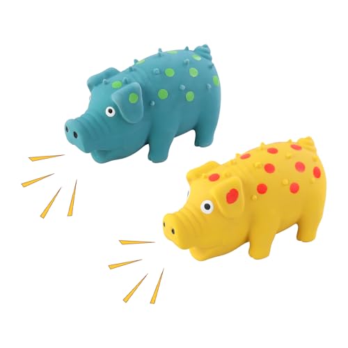 Mini juguete mordible de cerdito para perros pequeños
