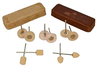 Moleroda Plastic and Resin Polishing Kit – 10-Piece Set with Compounds for Acrylic, Polycarbonate, Epoxy, Resin Art – Dremel Compatible, Professional-Grade Results, Made in the UK