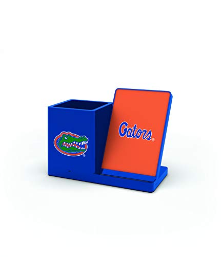 SOAR NCAA Unisex Cell Phone Wireless Charging Stand and Desktop Organizer