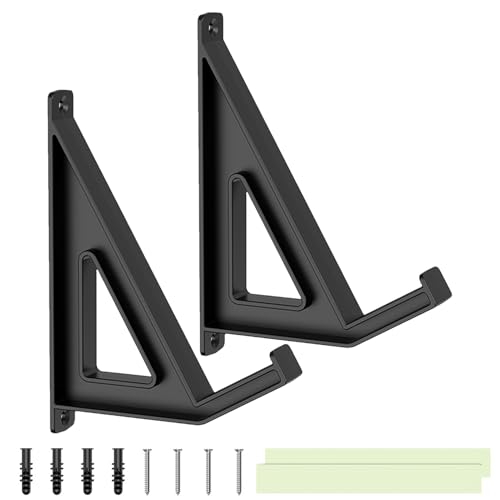 Genérico Soporte de Pared para Portátil,Estante De Pared para Portátil Y Almacenamiento De Teclado - Soporte Ajustable para Ordenador Almacenamiento Electrónico Escritorio Dormitorio