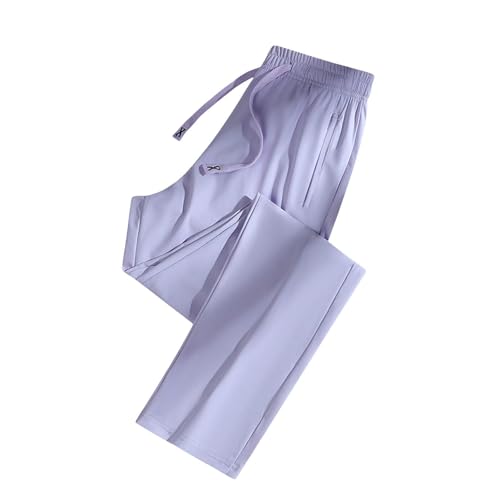 Image of Casual Pants for Women Over 50, Women's Ultra Stretch Breathable Comfy Fit | Pants, Ice Silk Pants for Women