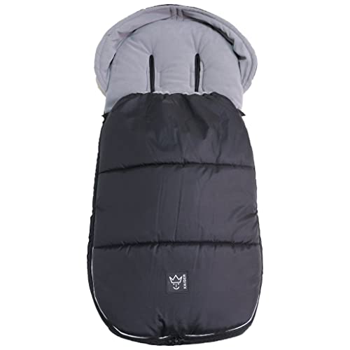 Kaiser Kinderwagen Fußsack LUKKY 6576425 Black
