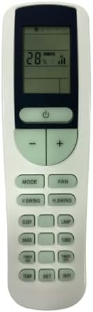 Upix Compatible for Voltas AC Remote No. 133B | with WiFi Function | No Backlight | Exact Match Required
