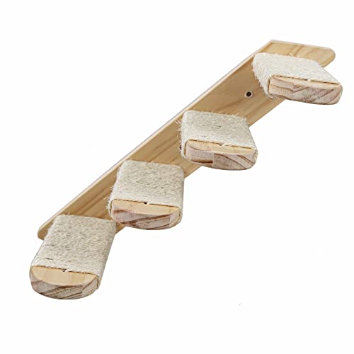 OMIREL Hamac Chat Arbre A Chat Mural Meubles de Qualité Supérieure Hamac pour Chat Mural Grande Couchage Et Mobilier pour Chats Wall Mounted Cat Bed,1,13.6 * 11.5+8.2in