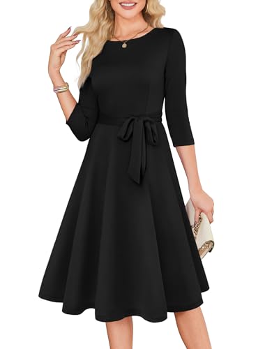 rumia women39s cocktail dresses 34 sleeve vintage wedding guest dress xs-3xl