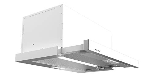 Infiniton Campana Extraible, CMPE-61B, Extracción 400 m3/h, 60cm, Blanco