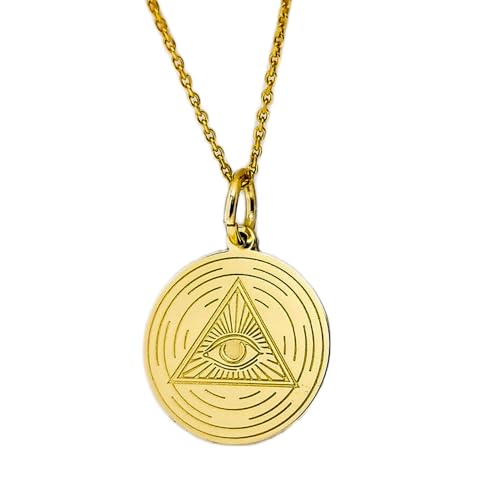 Collier troisième œil gravé pour sublimer vos tenues bohèmes et urbaines chics