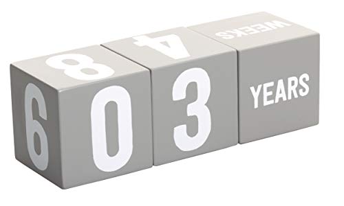 Image of Kate & Milo Baby Milestone Photo Props, Monthly Growth Markers, Baby Age Milestone Keepsakes, Gray Wooden Monthly Blocks, Baby Photo Prop